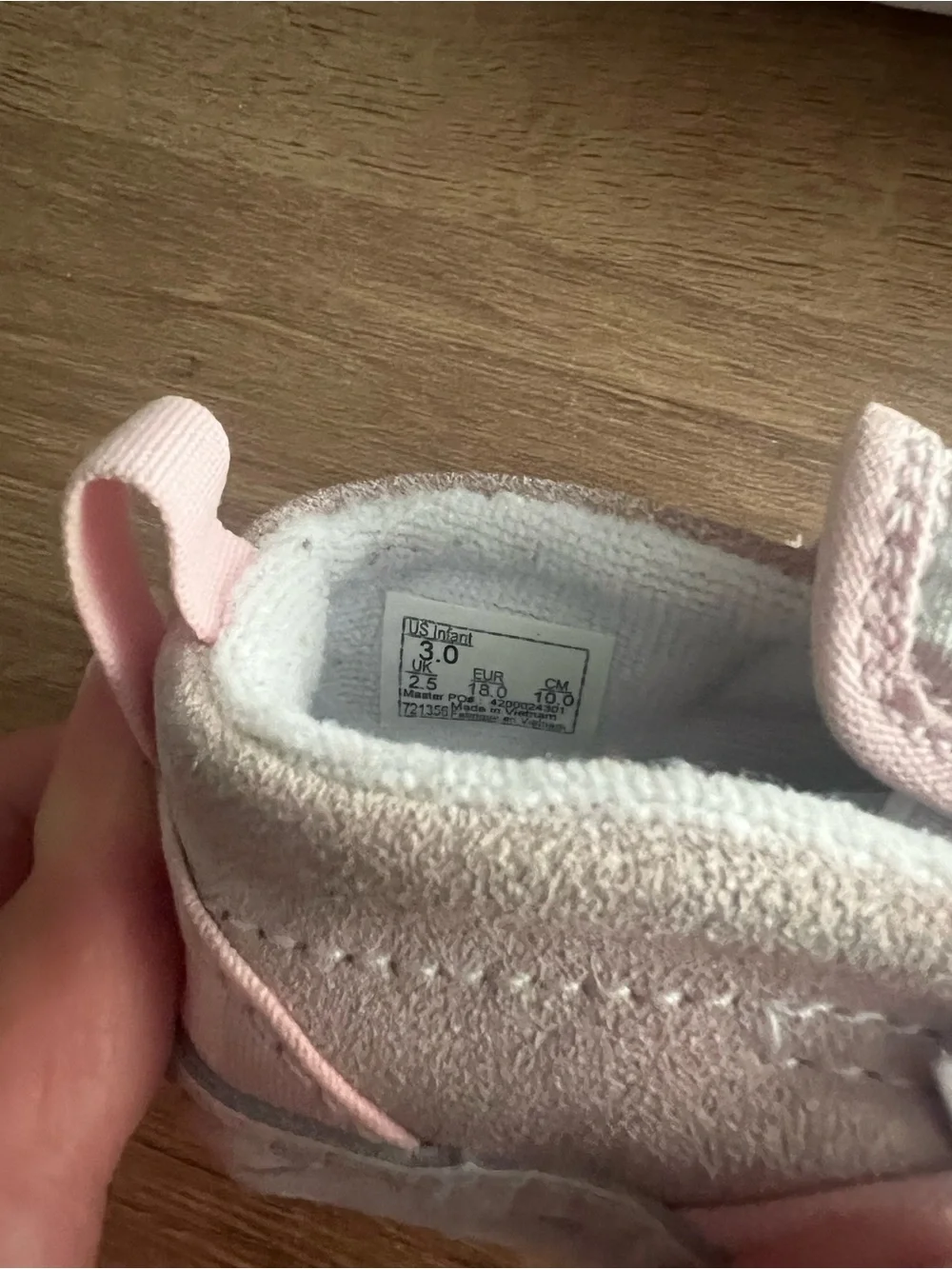 Vans Pink and White Checkerboard Slip-On Kids Sneakers